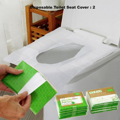 Disposable Toilet Seat Cover : 2 (10pcs)